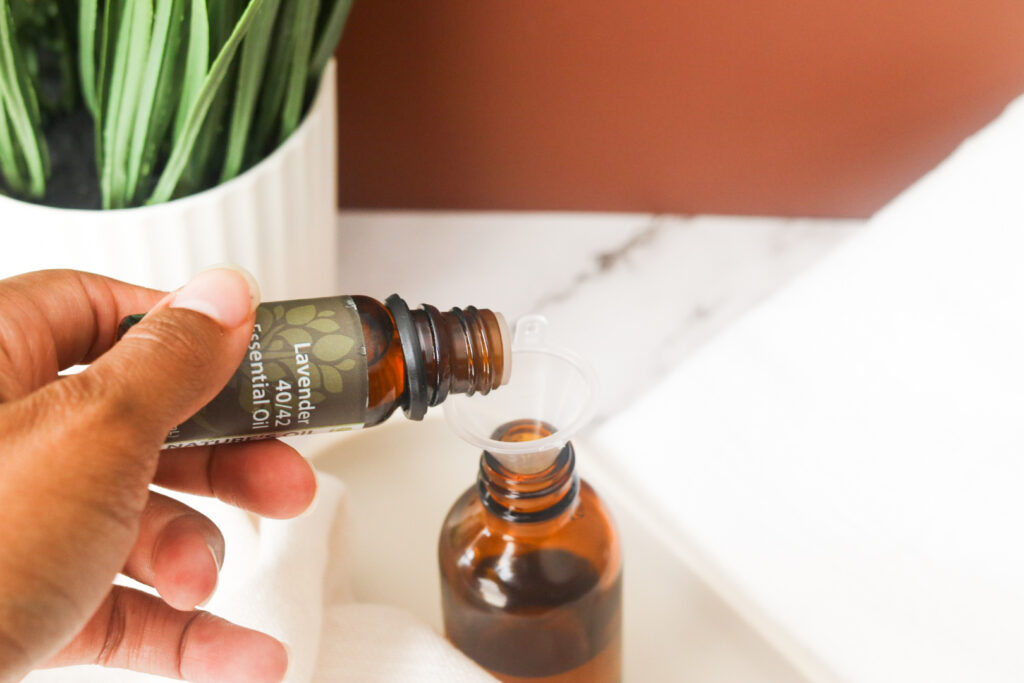 adding essential oils to my Toilet Bowl Air Freshener