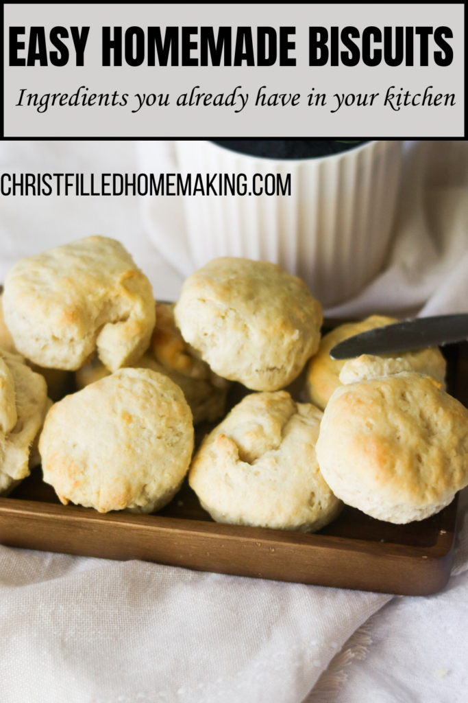 easy homemade biscuits pinterest pin