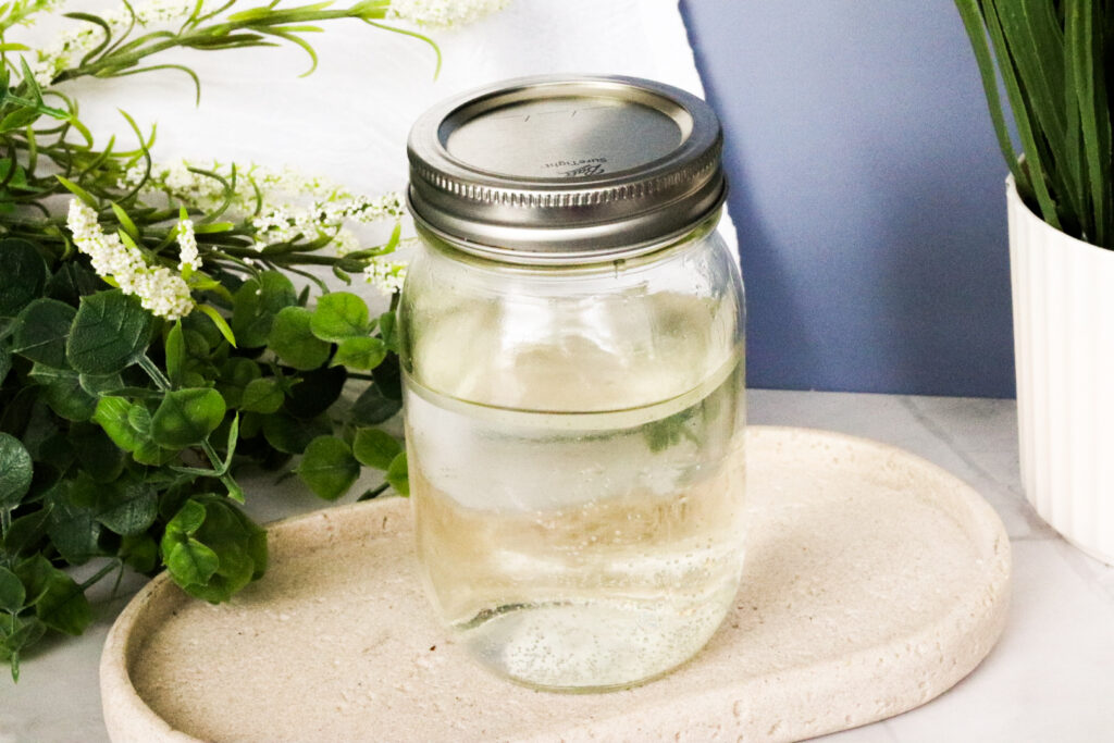 store natural mouth rinse at room temperature in a sealed container
