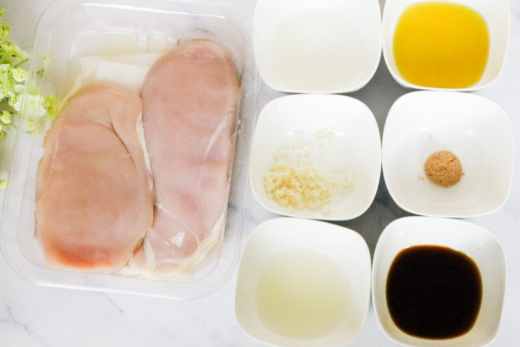 ingredients for chicken sweet chili